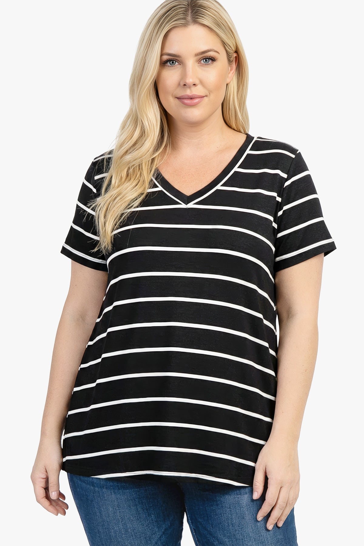 חולצה JUNO פסים