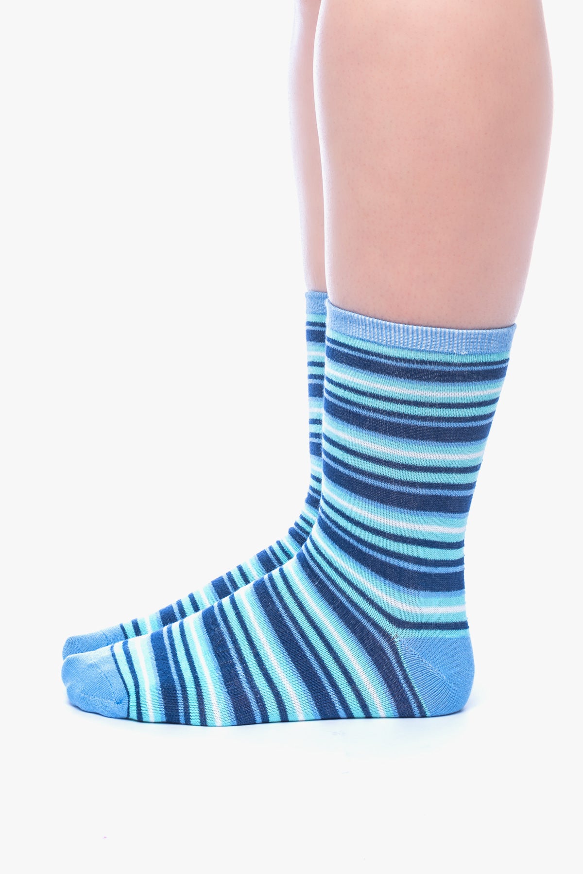 3 גרבי BAMBOO תכלת