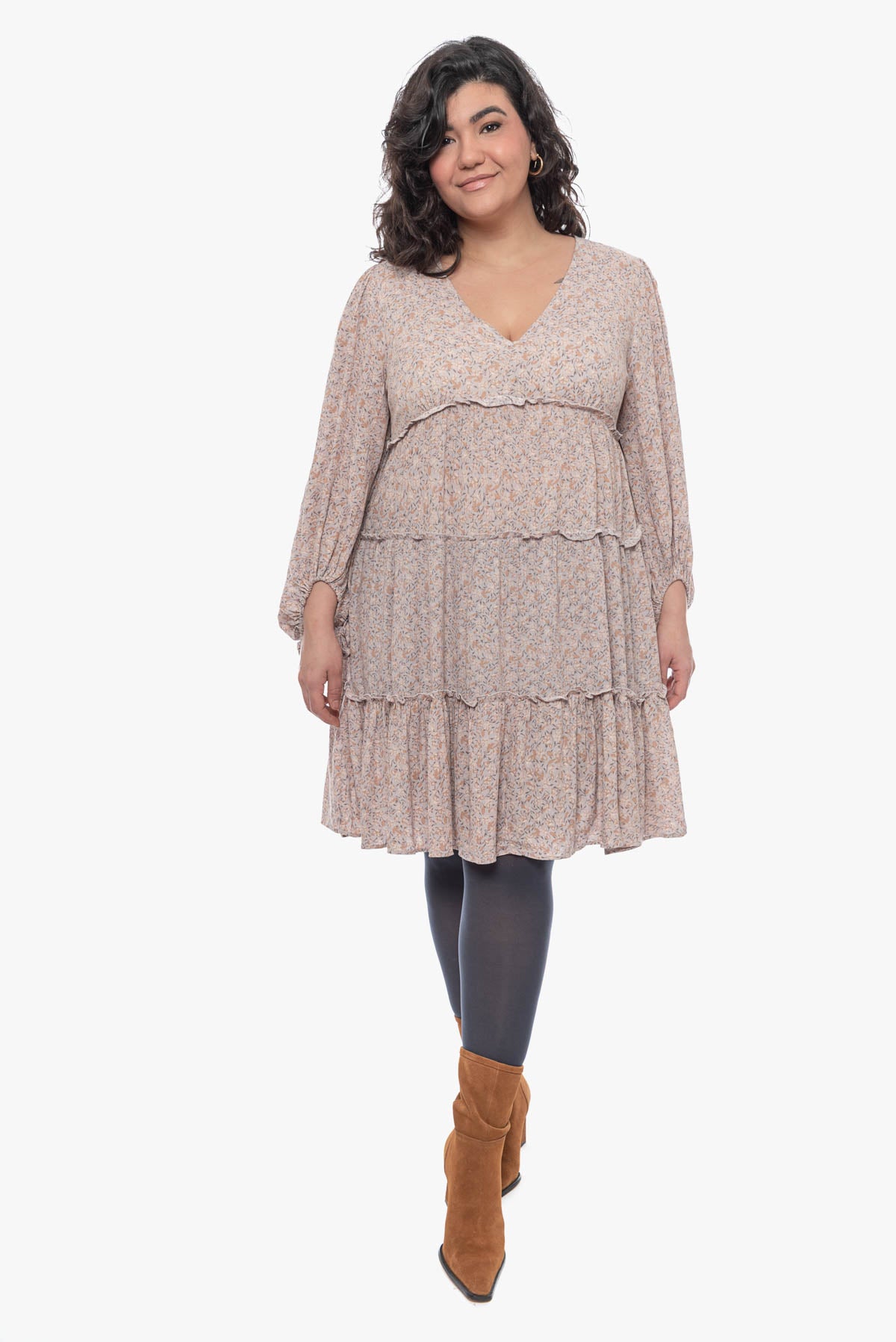 שמלה MILEY פרחונית