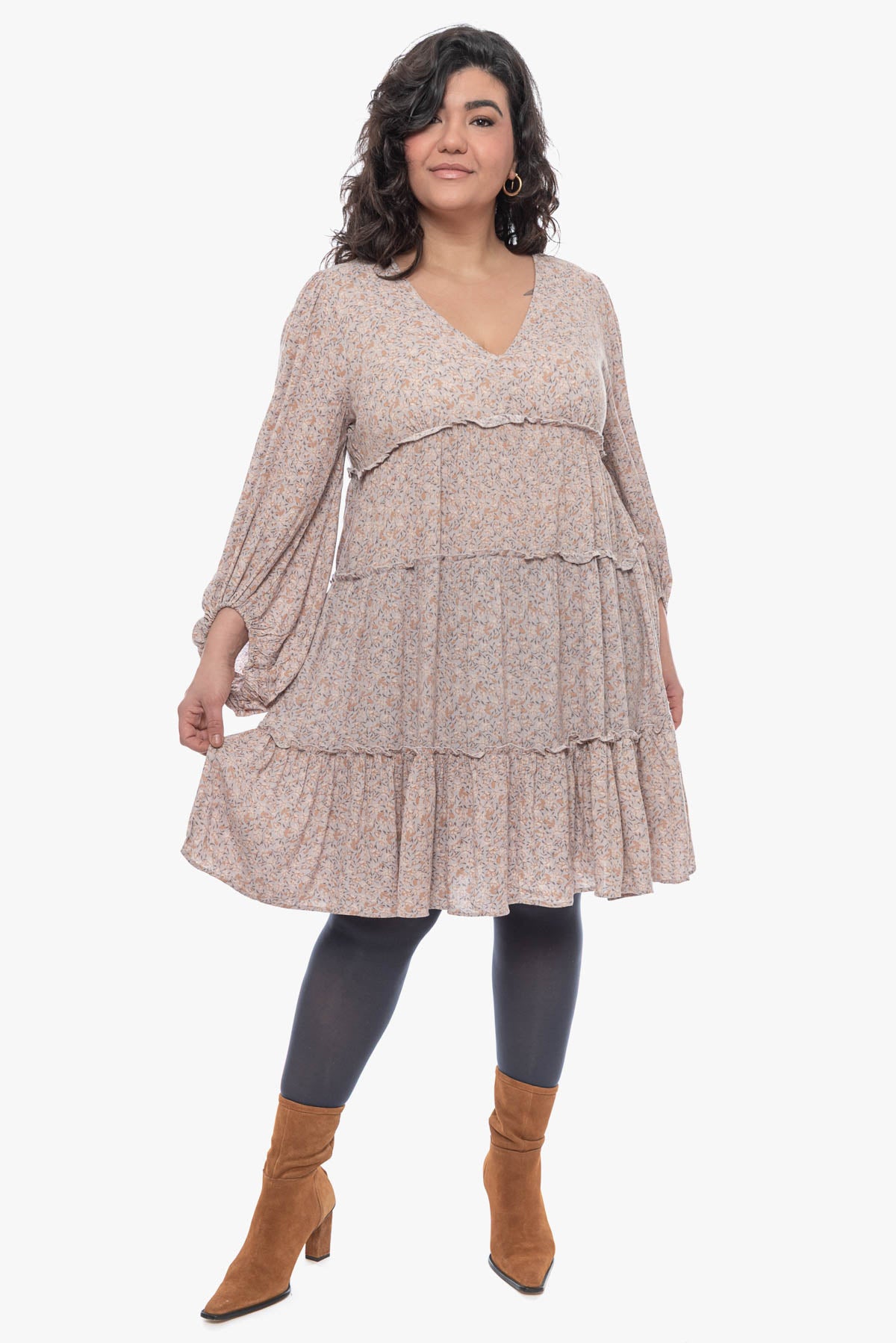 שמלה MILEY פרחונית