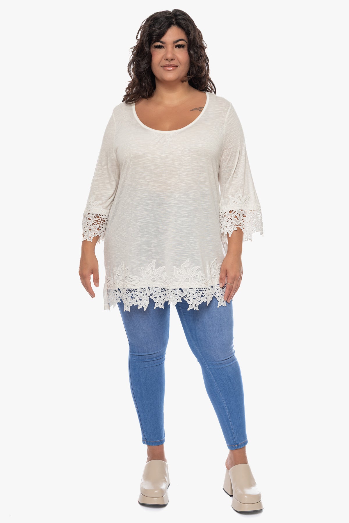 חולצה ALYSON תחרה