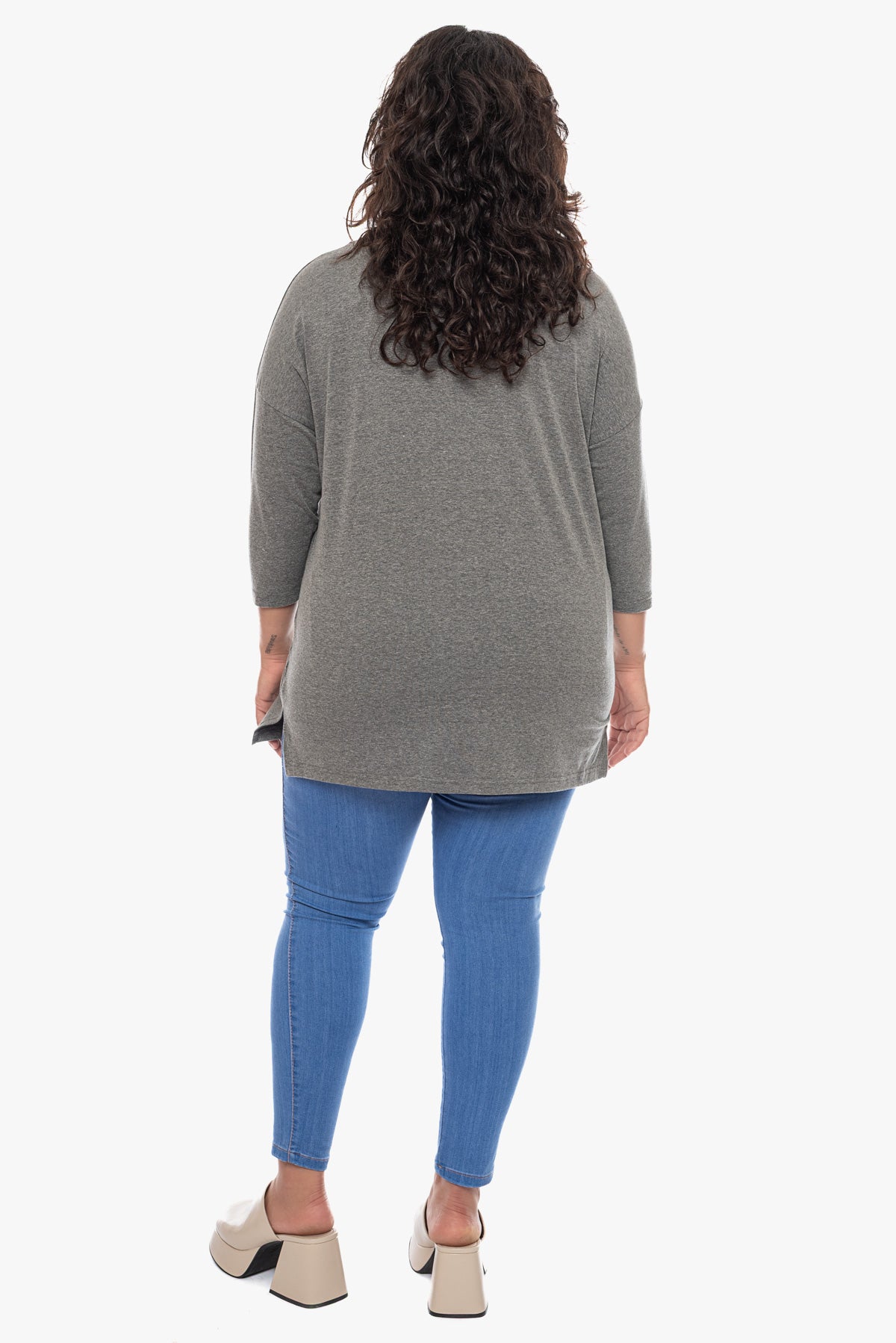 חולצה LOU אפורה