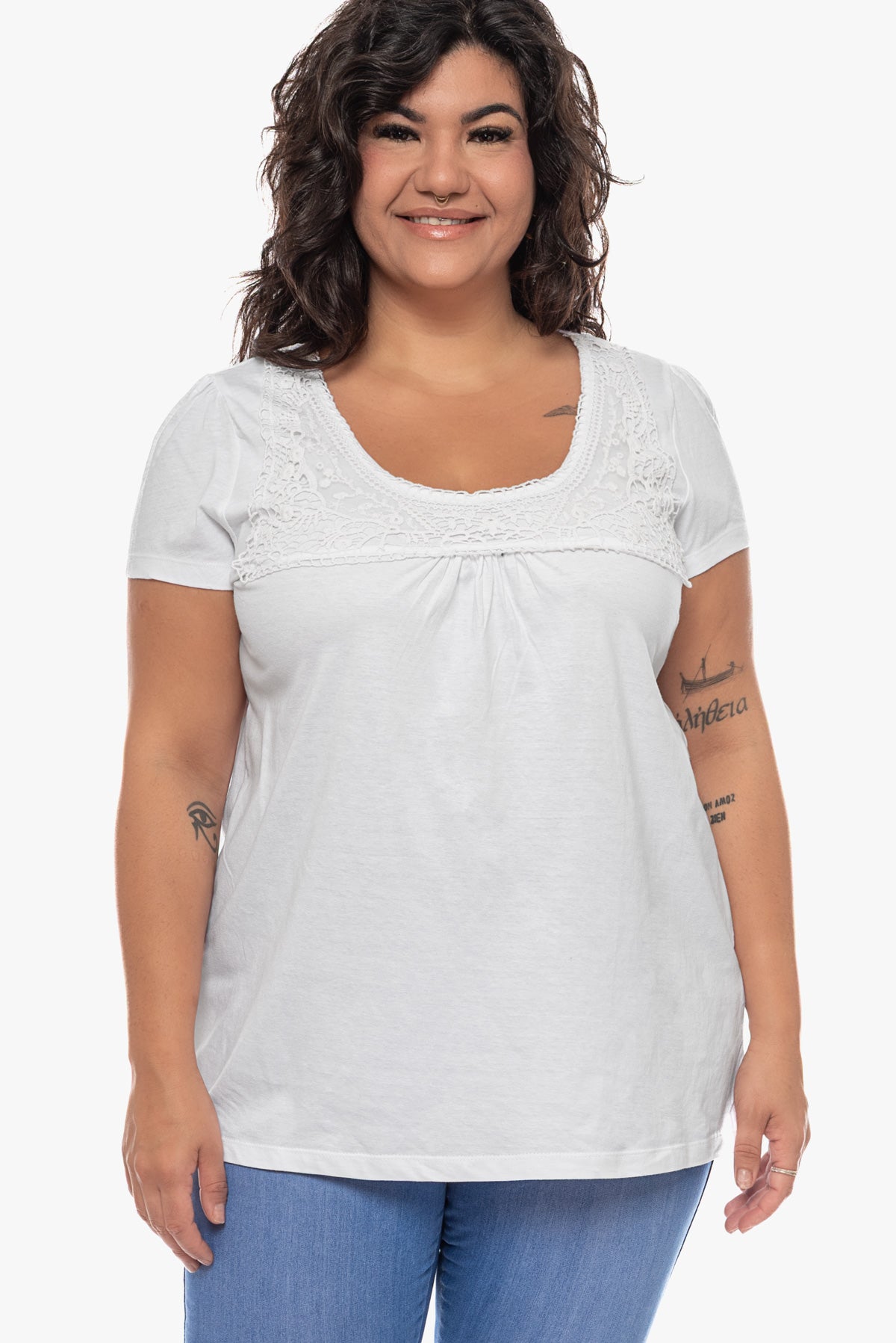 חולצה KRIS לבנה