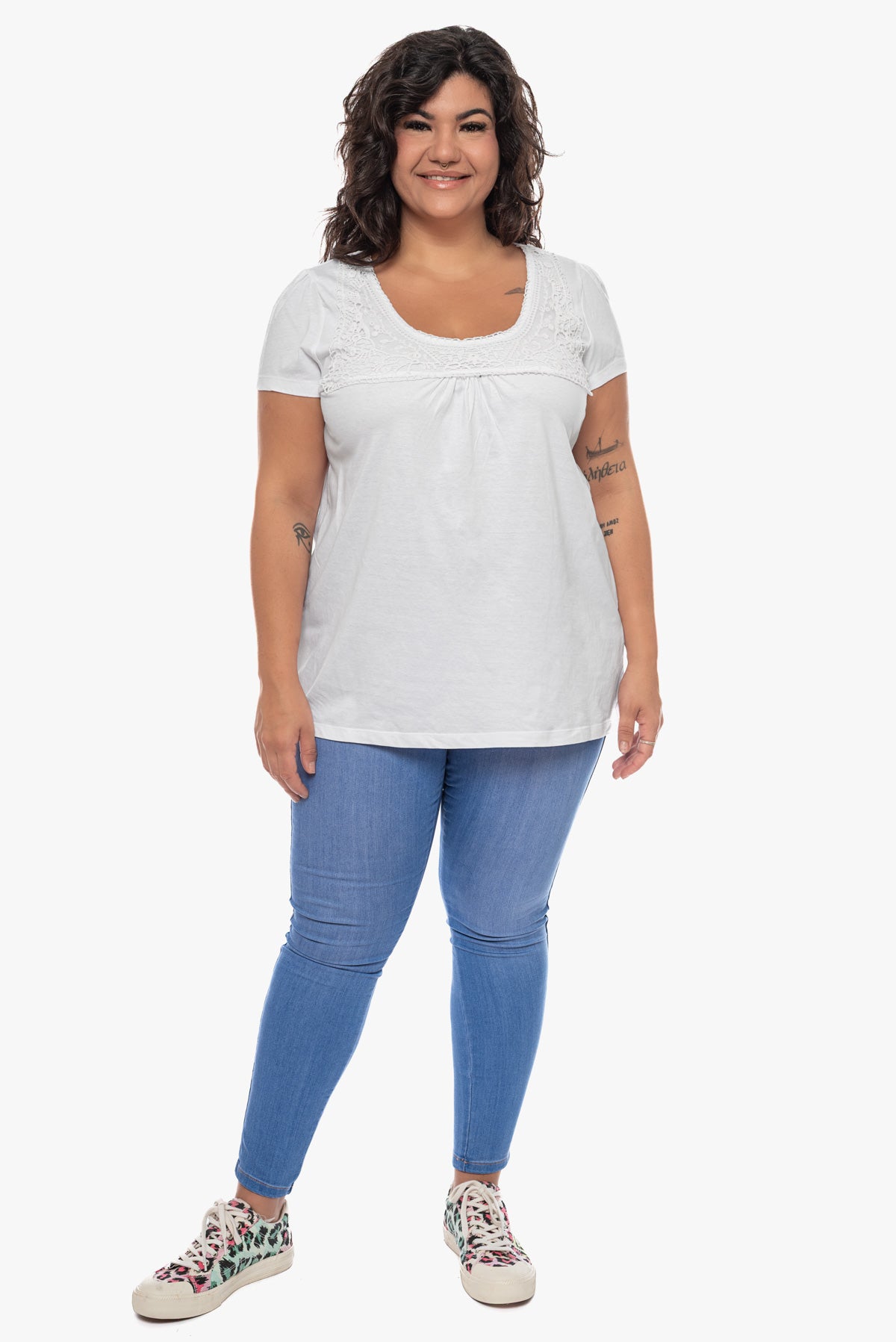 חולצה KRIS לבנה