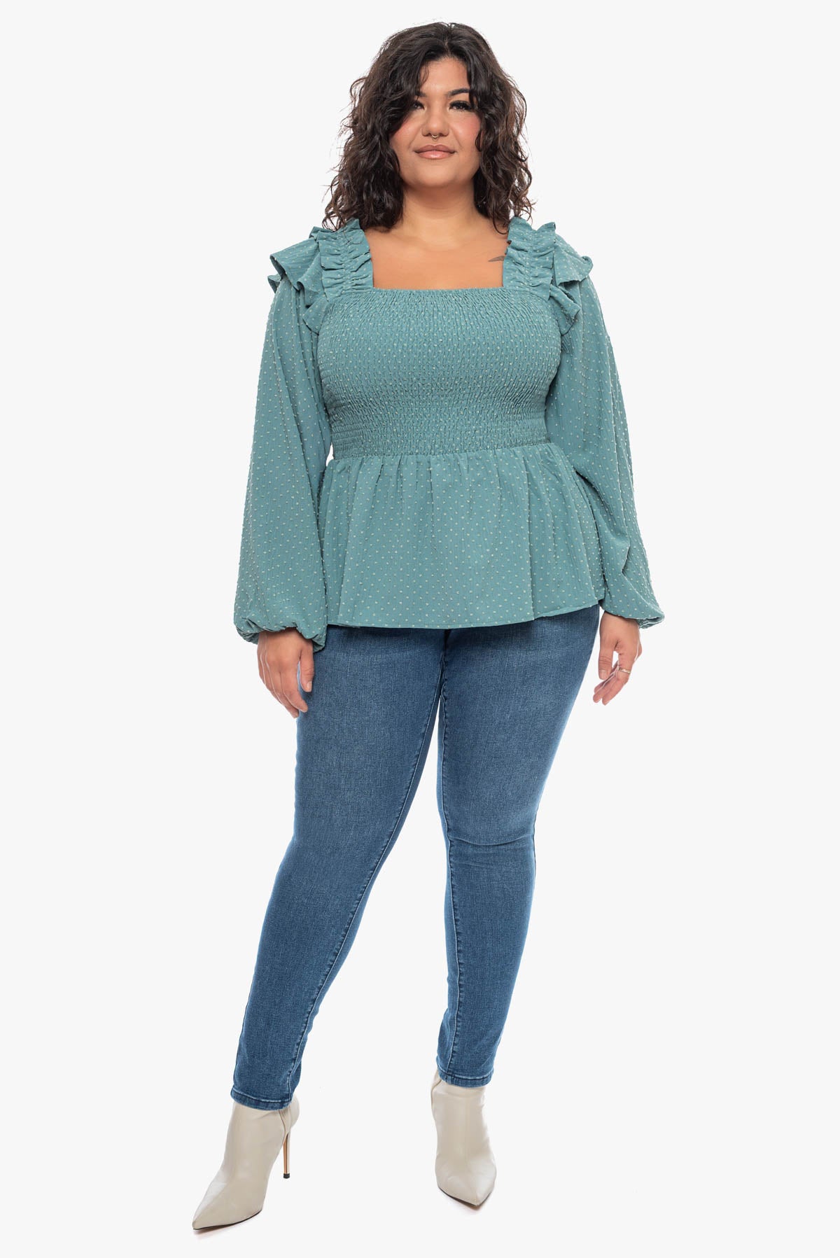 חולצת פפלום CORDELIA