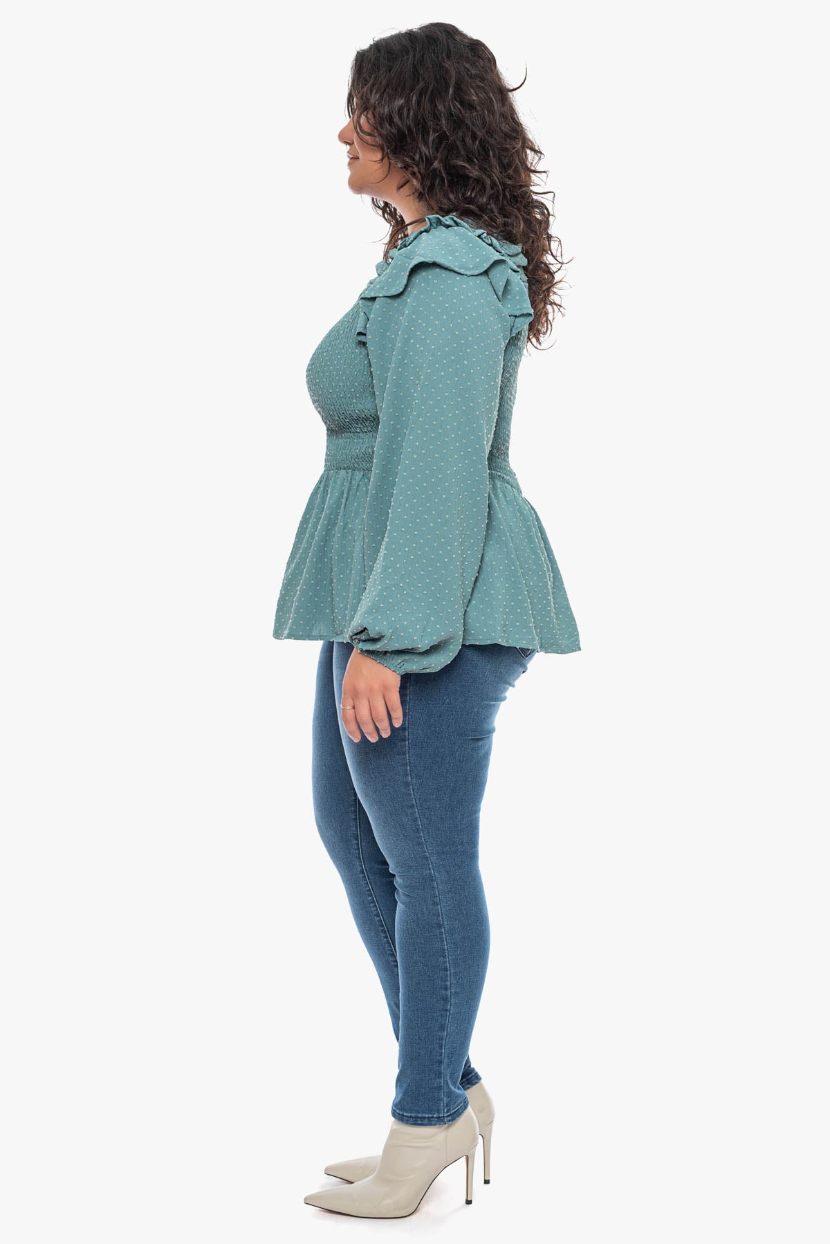 חולצת פפלום CORDELIA