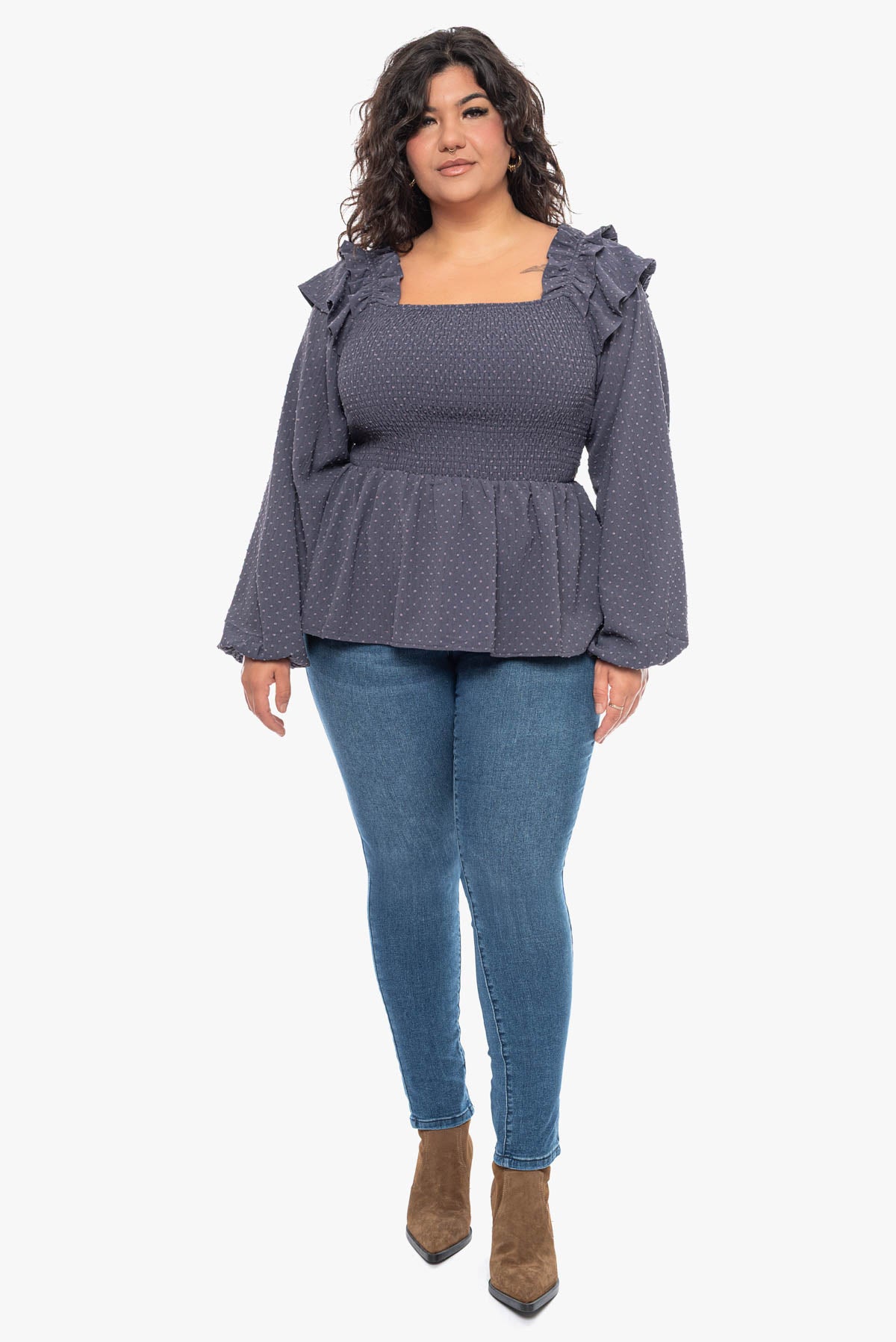 חולצת פפלום CORDELIA