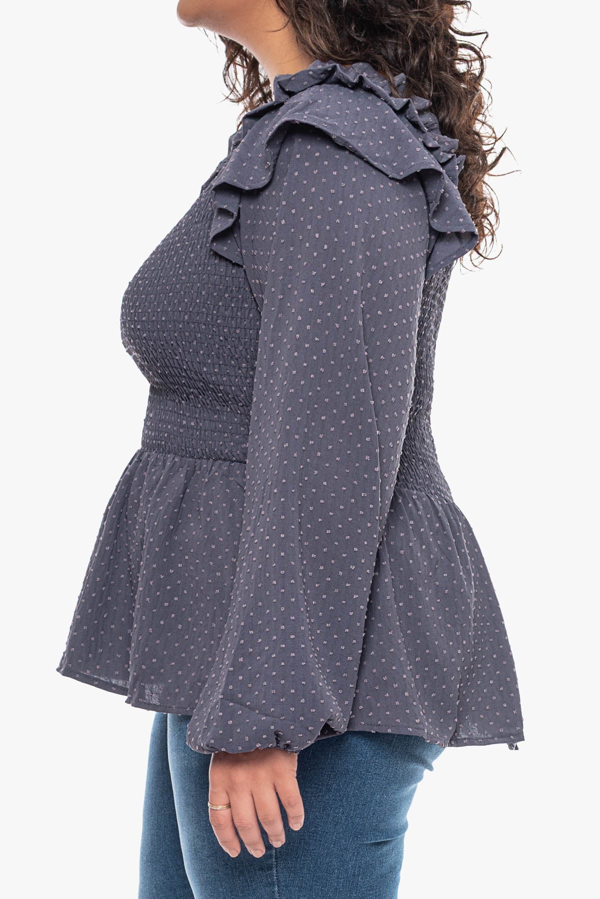 חולצת פפלום CORDELIA