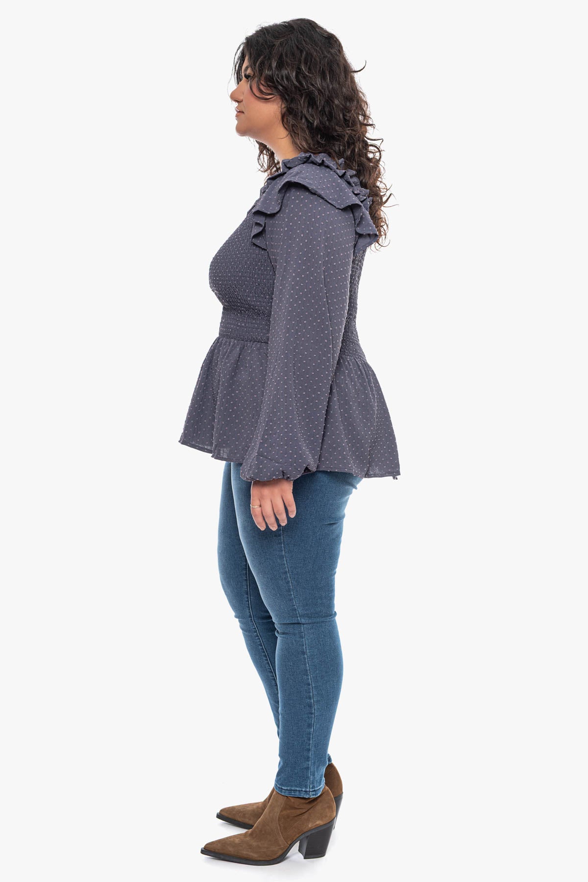 חולצת פפלום CORDELIA