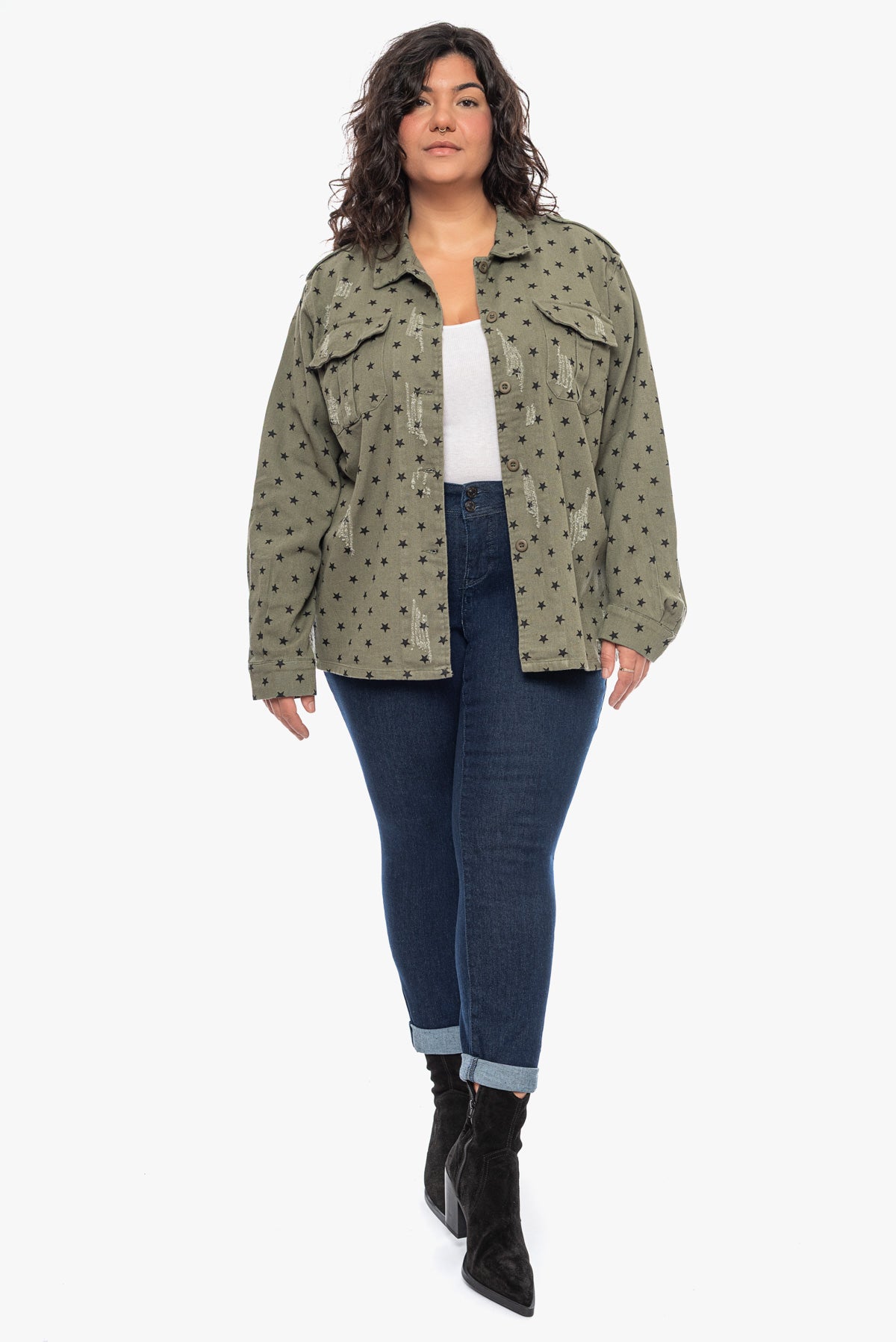 ג'קט TRISHA כוכבים