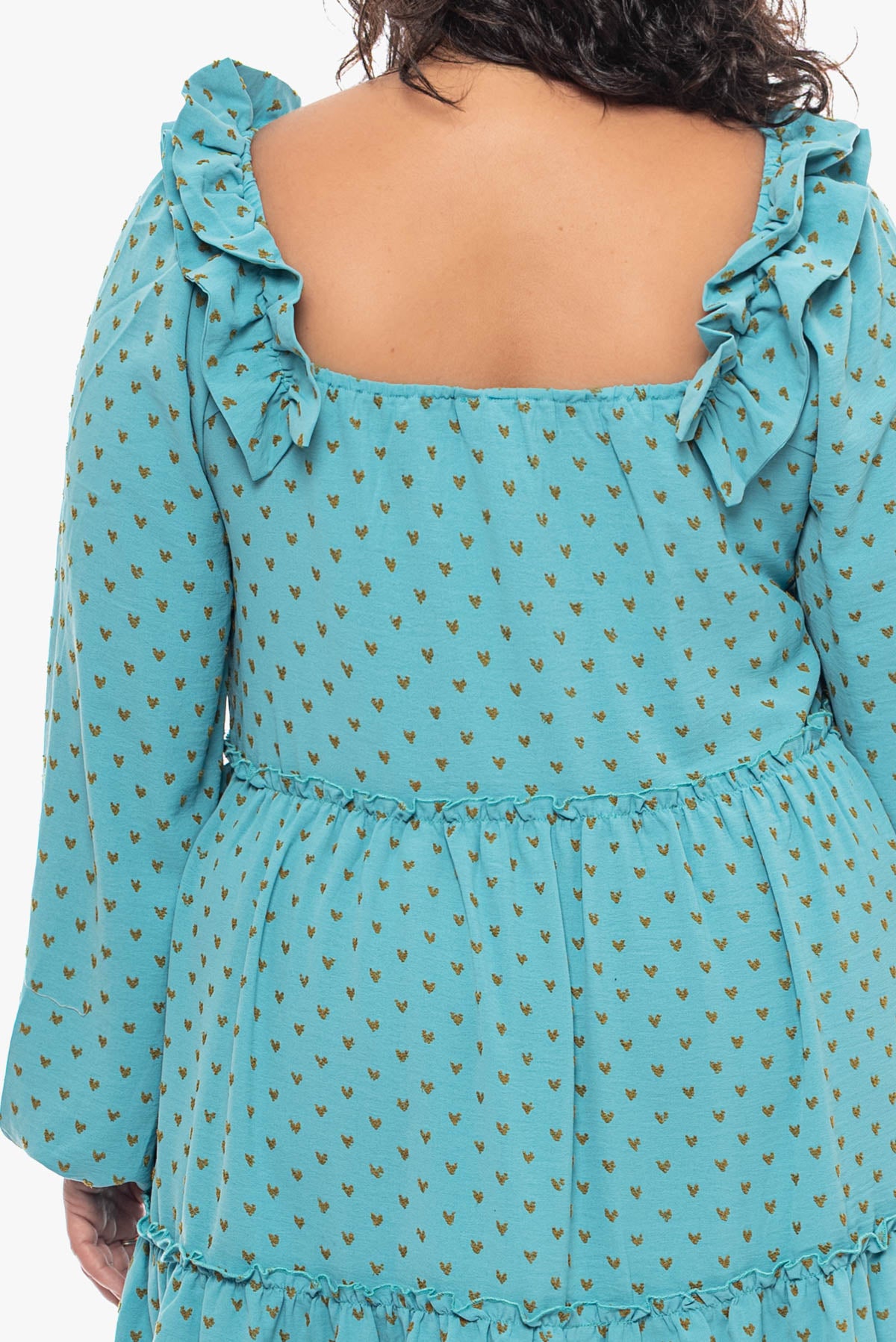 שמלה DAHLIA טורקיז