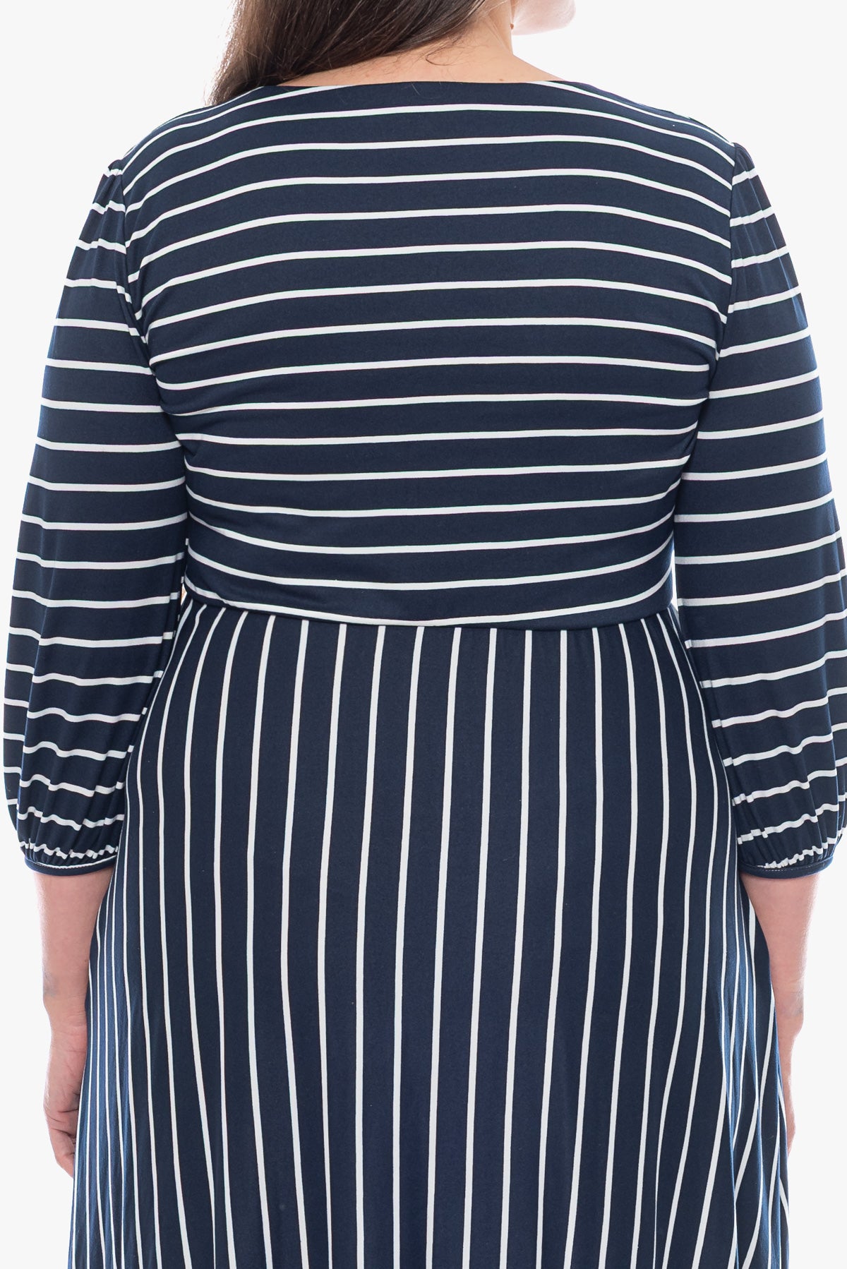 שמלת פסים BLAKELY נייבי