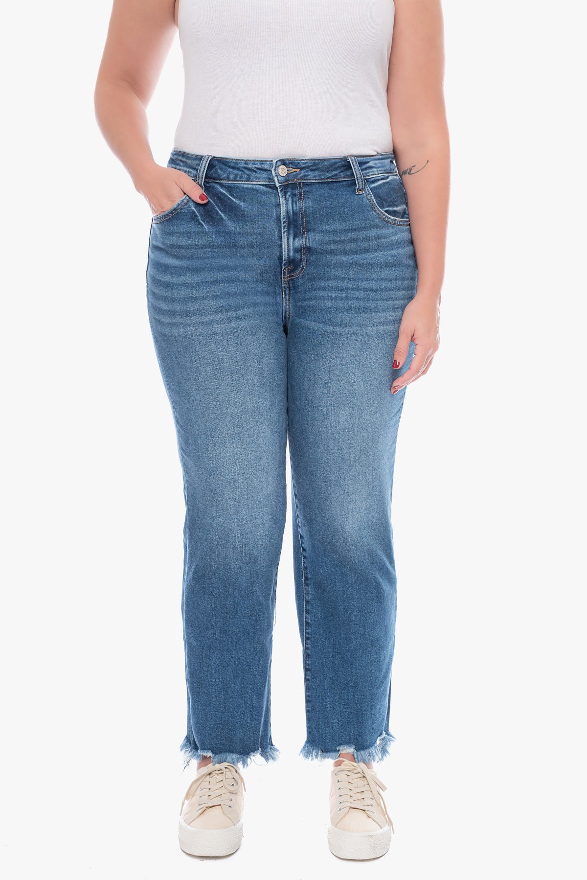 ג'ינס GINNY קרעים