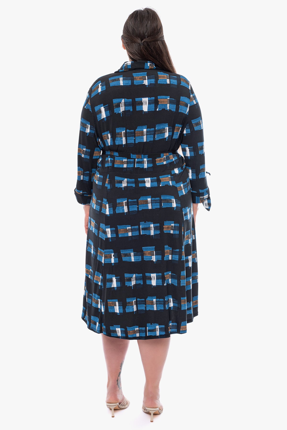 שמלה JANET מכופתרת