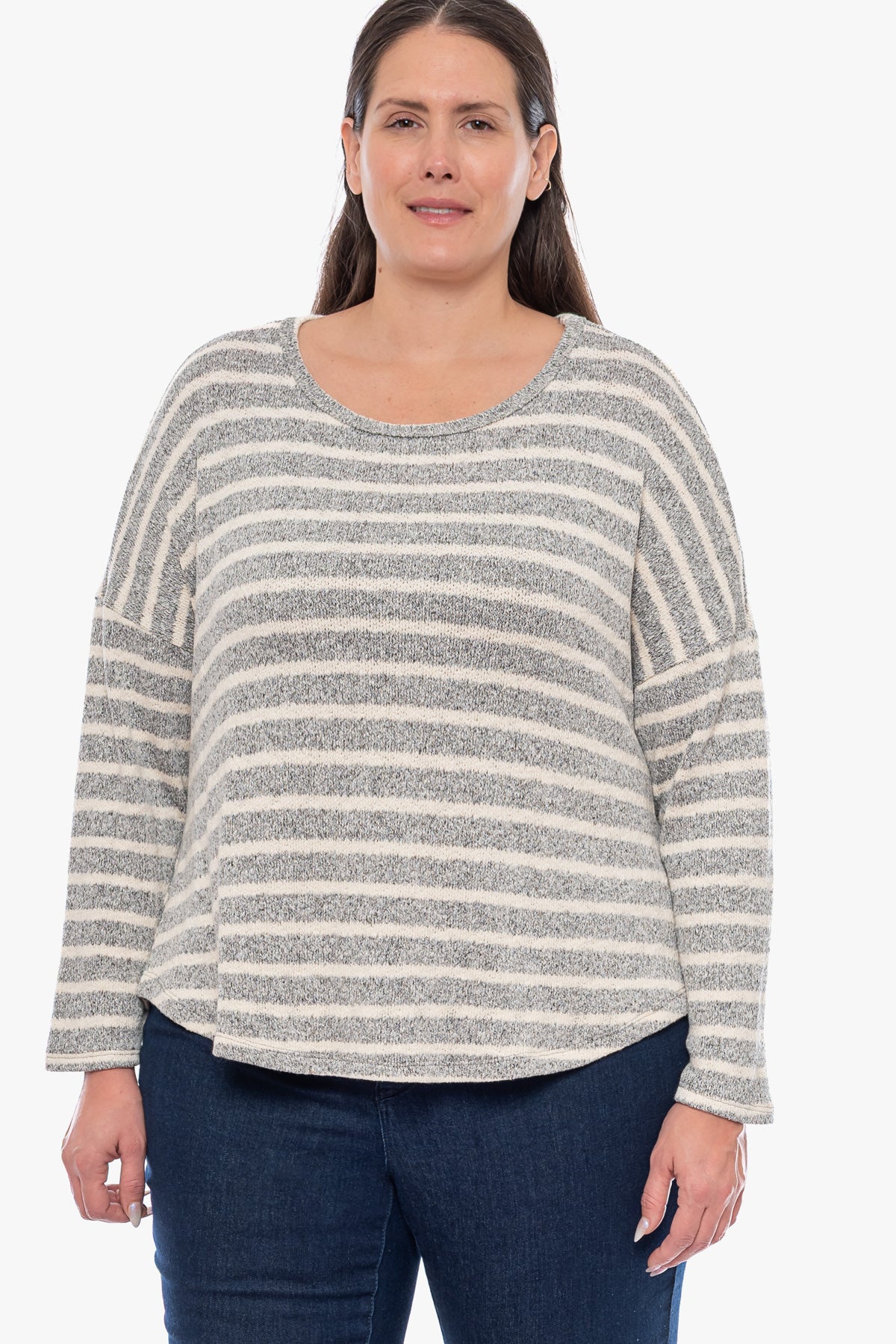 חולצת סריג JULIE פסים