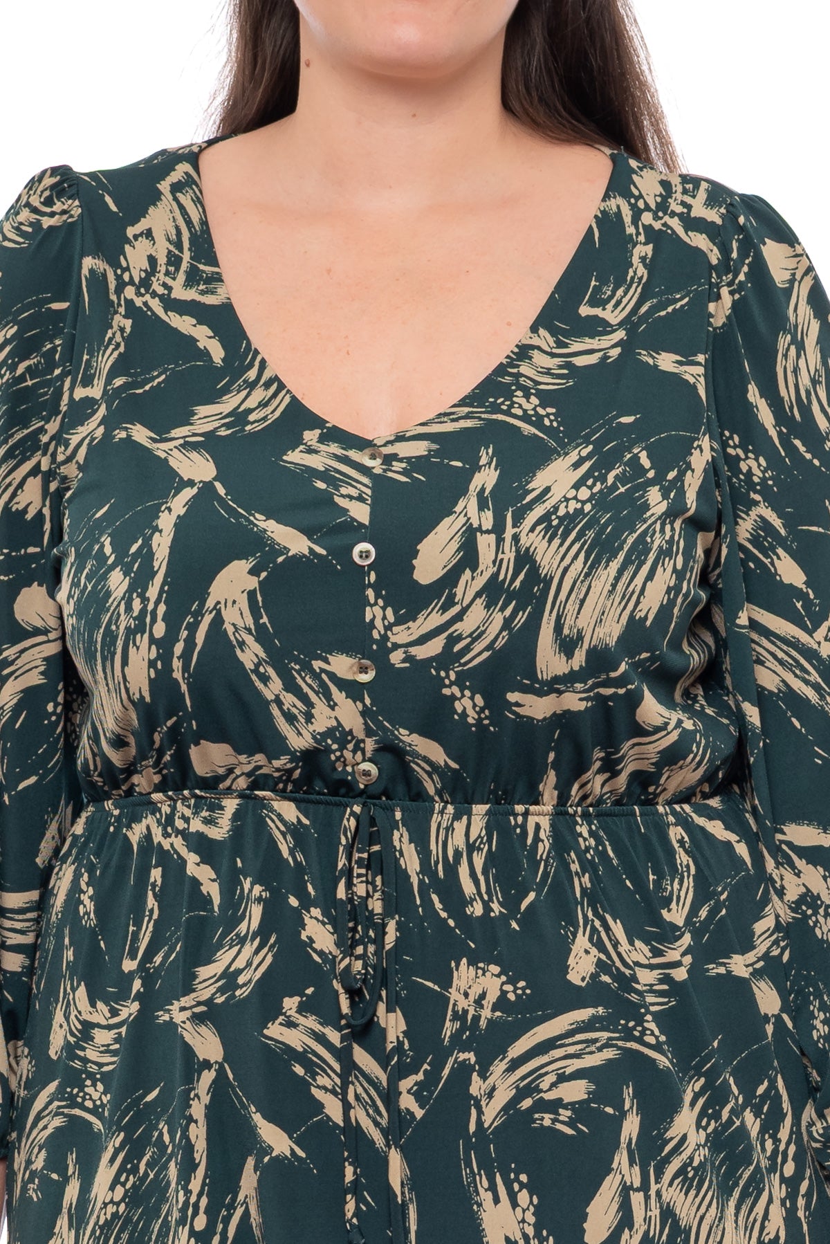 שמלה TASHA ירוק יער