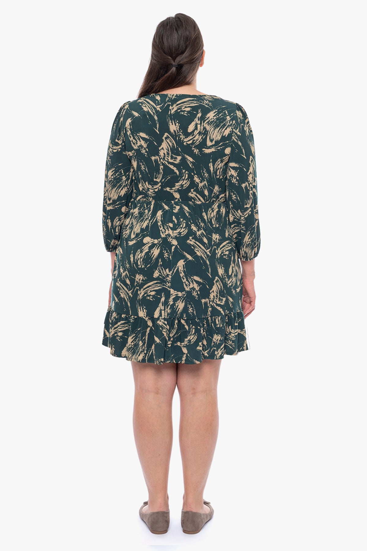 שמלה TASHA ירוק יער