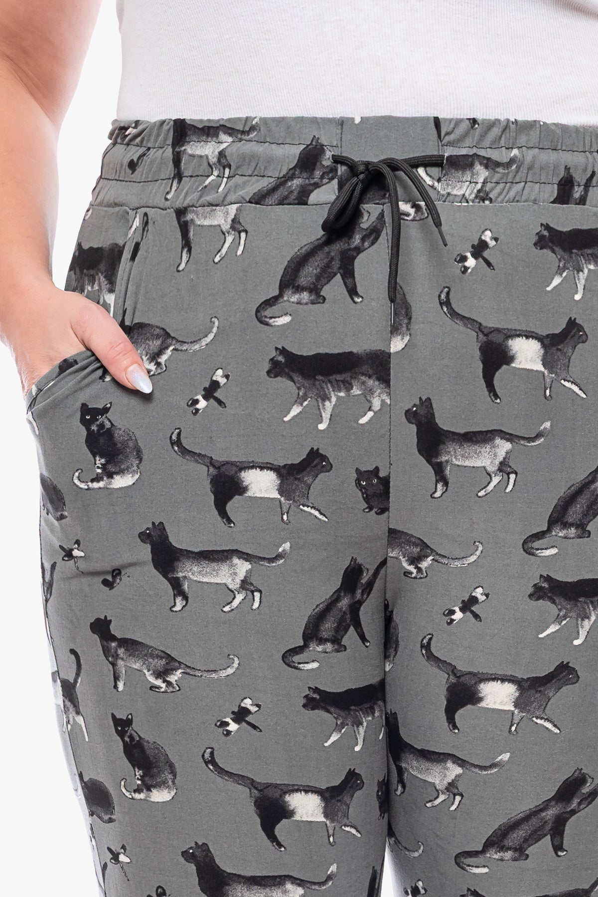 מכנסי SHIRLEY_821 חתולים