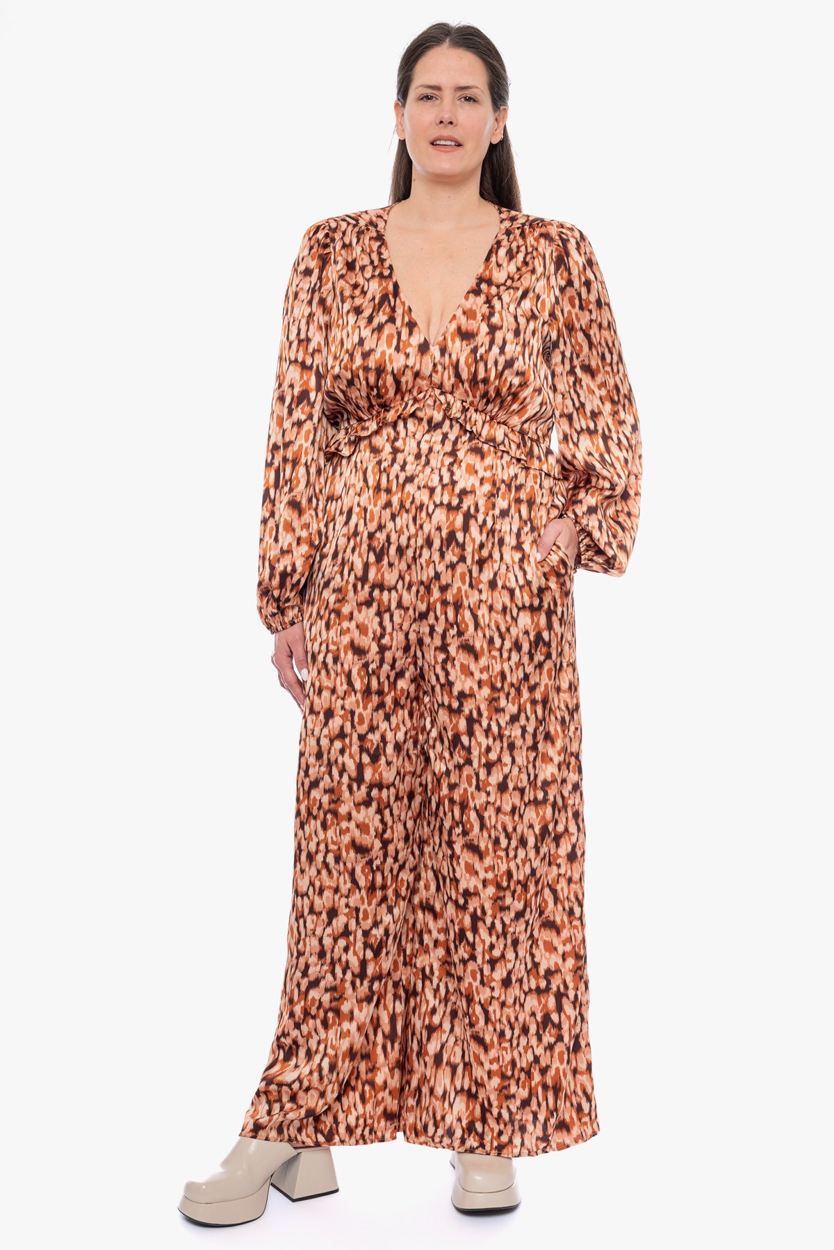 אוברול NADIA פרינט