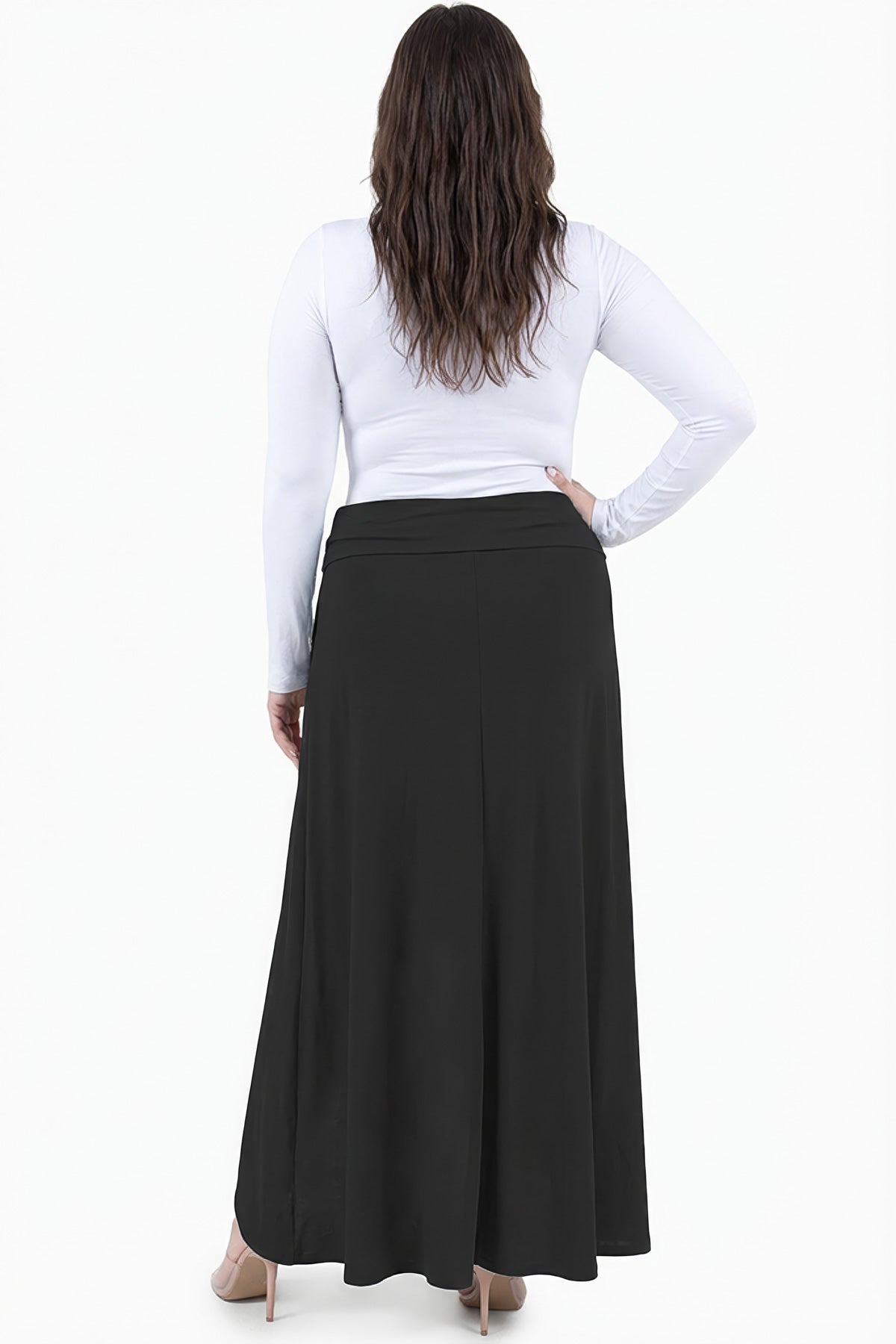 חצאית מקסי MAUREEN שחורה