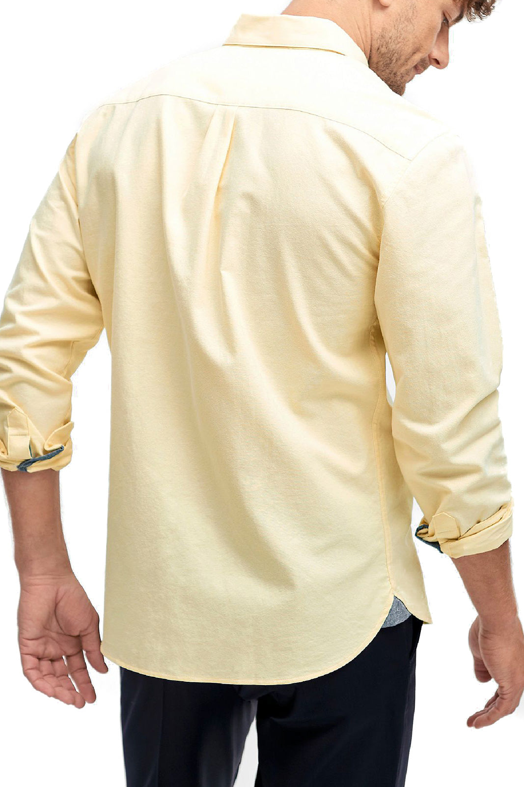 חולצת כותנה DOMINIC צהובה