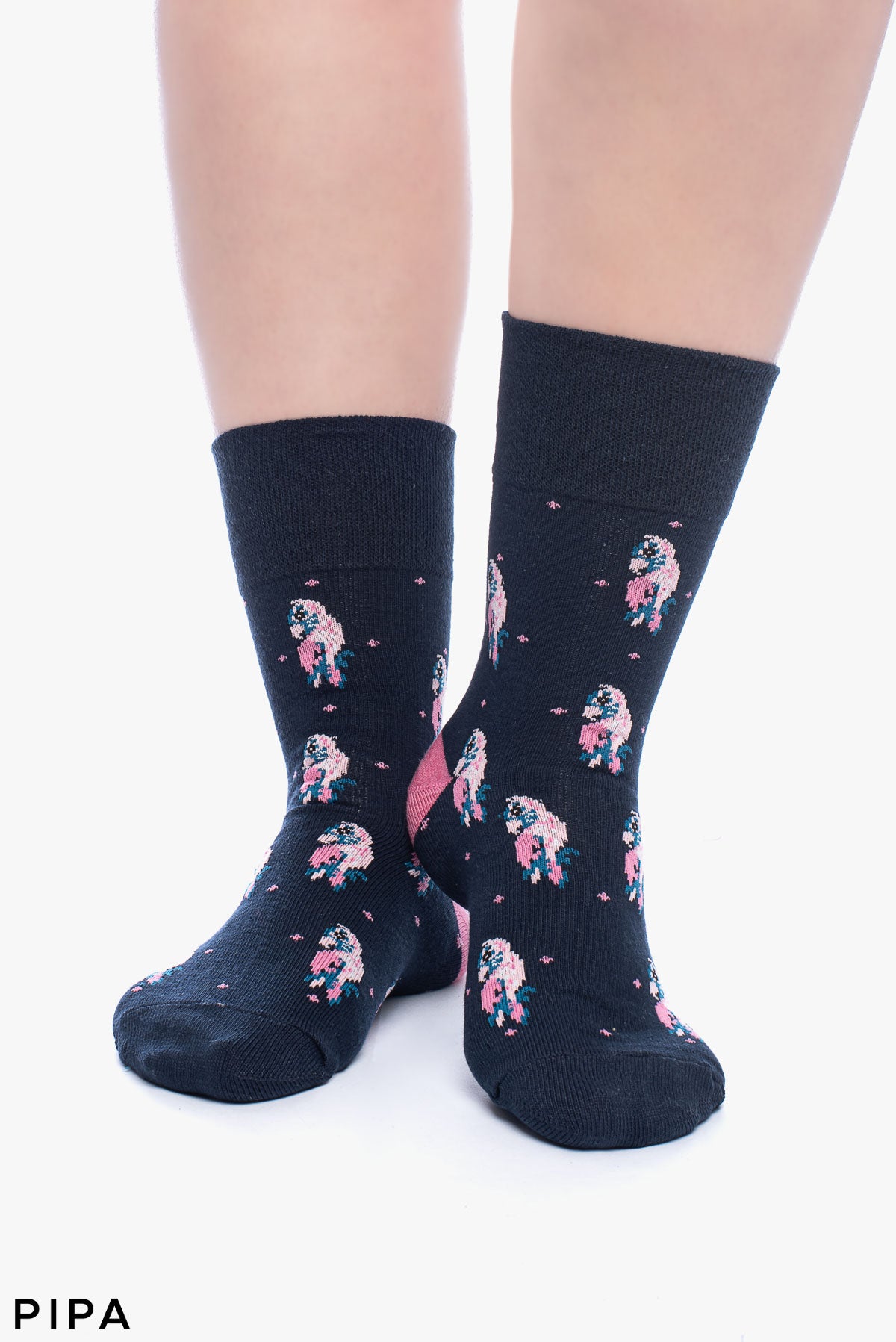 3 גרבי LEILA גומי רחב