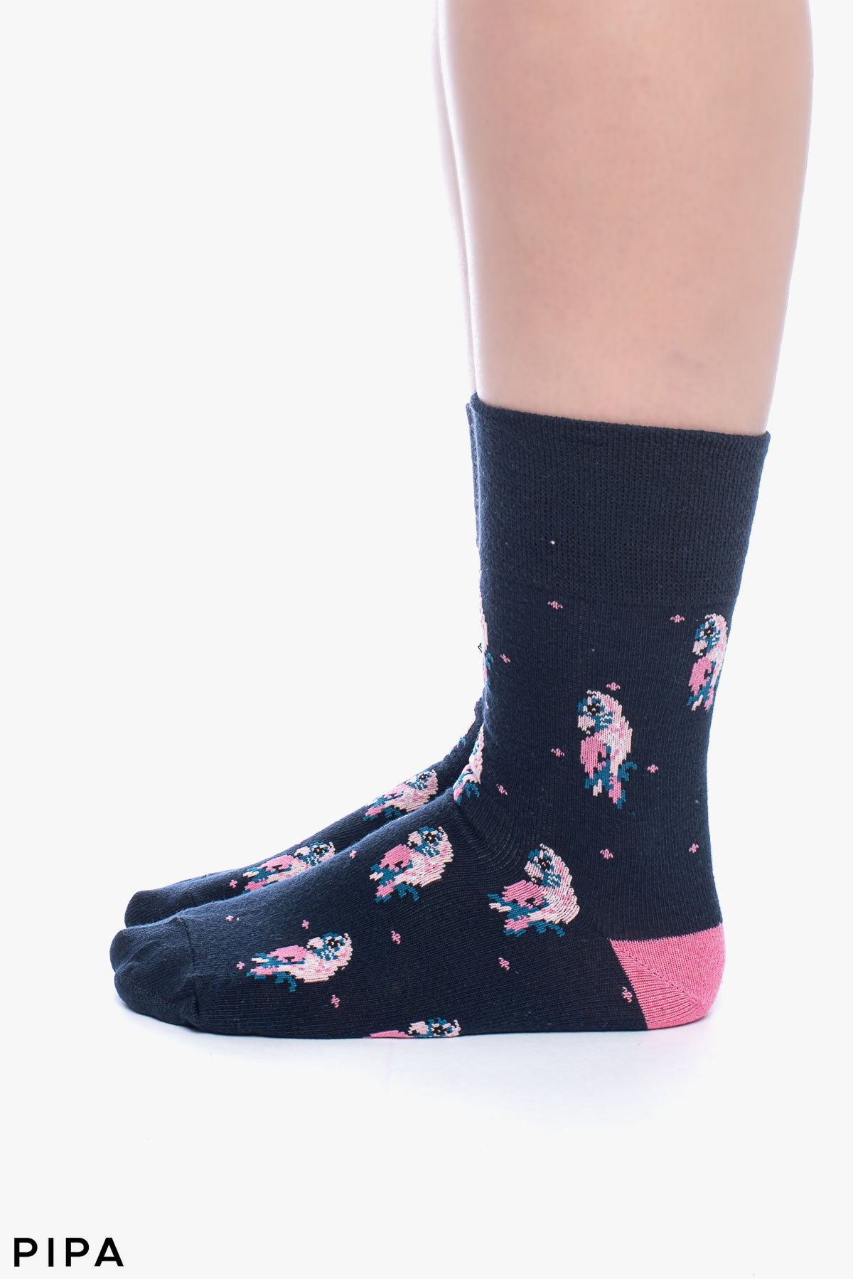 3 גרבי LEILA גומי רחב