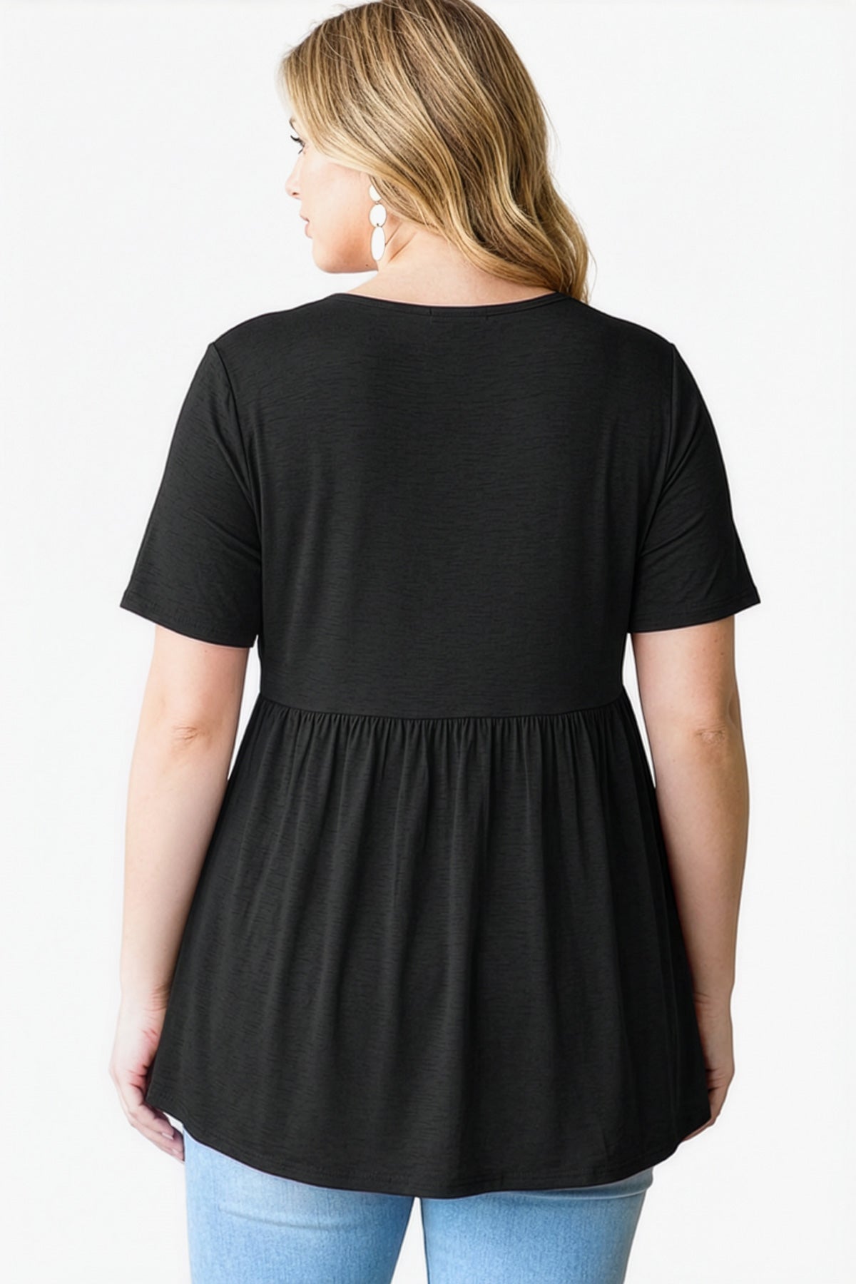 חולצה ADELINA שחורה