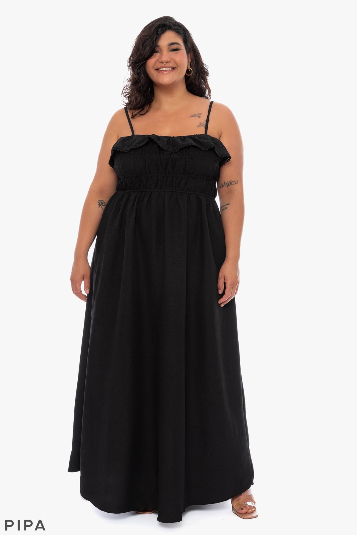 שמלה CATARINA שחורה