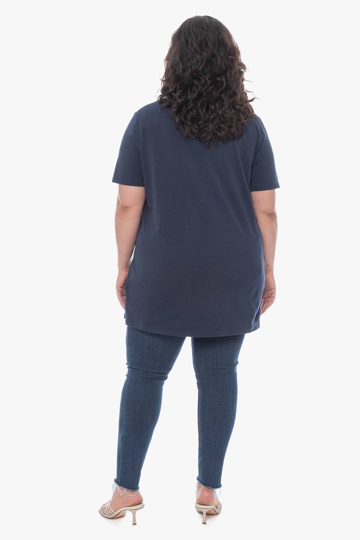 חולצת כותנה NOELLA נייבי