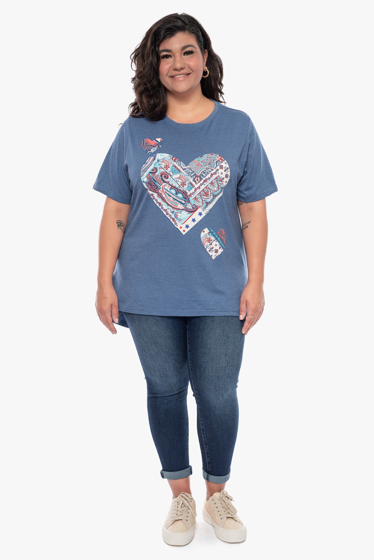 חולצה HEART תכלת