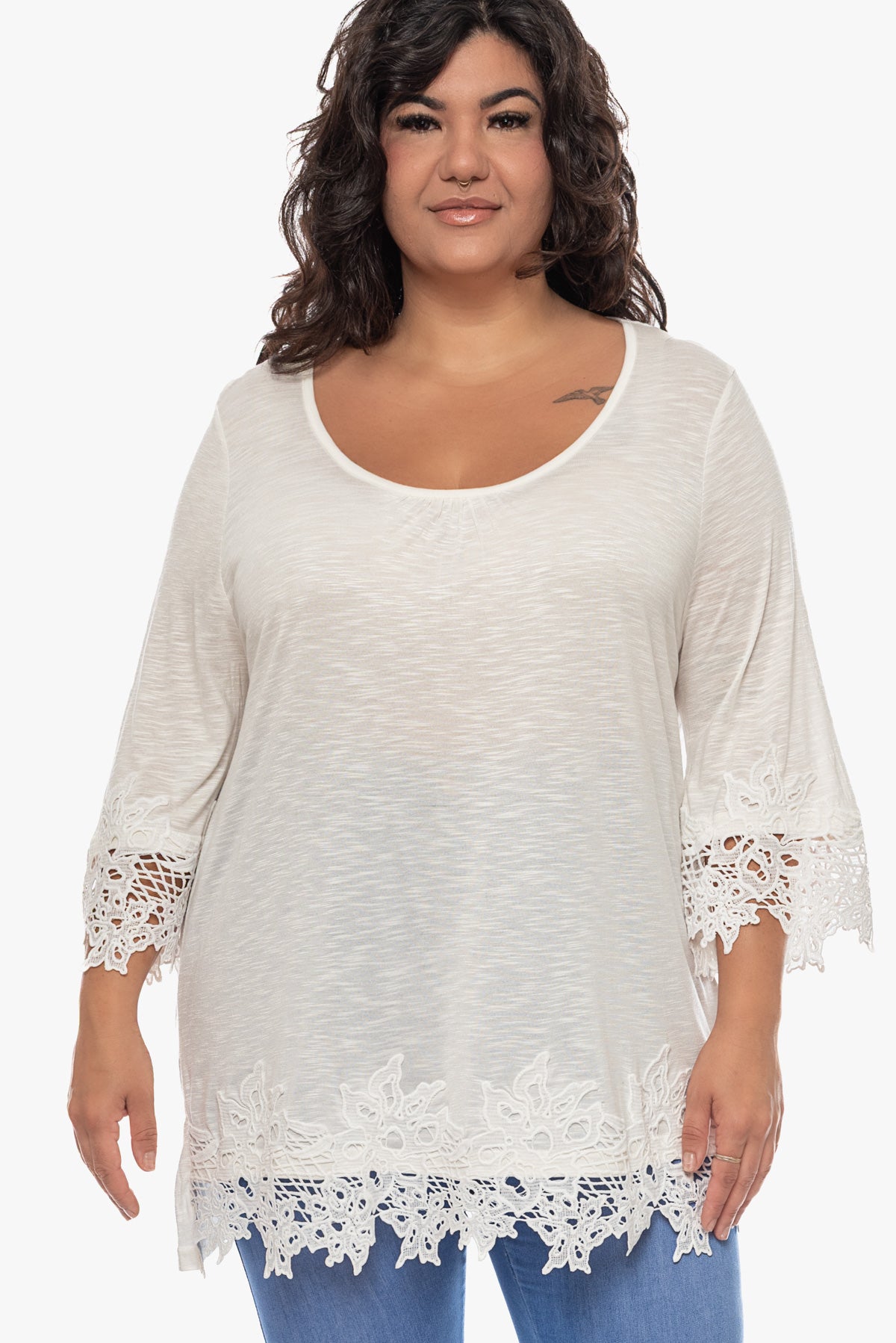 חולצה ALYSON תחרה