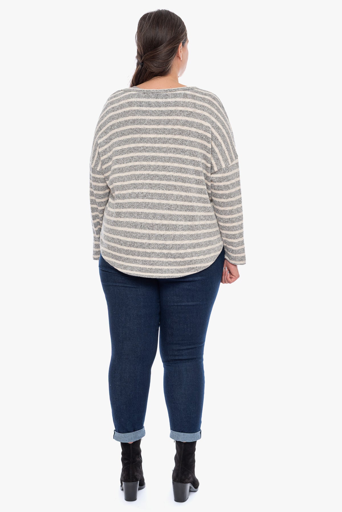 חולצת סריג JULIE פסים