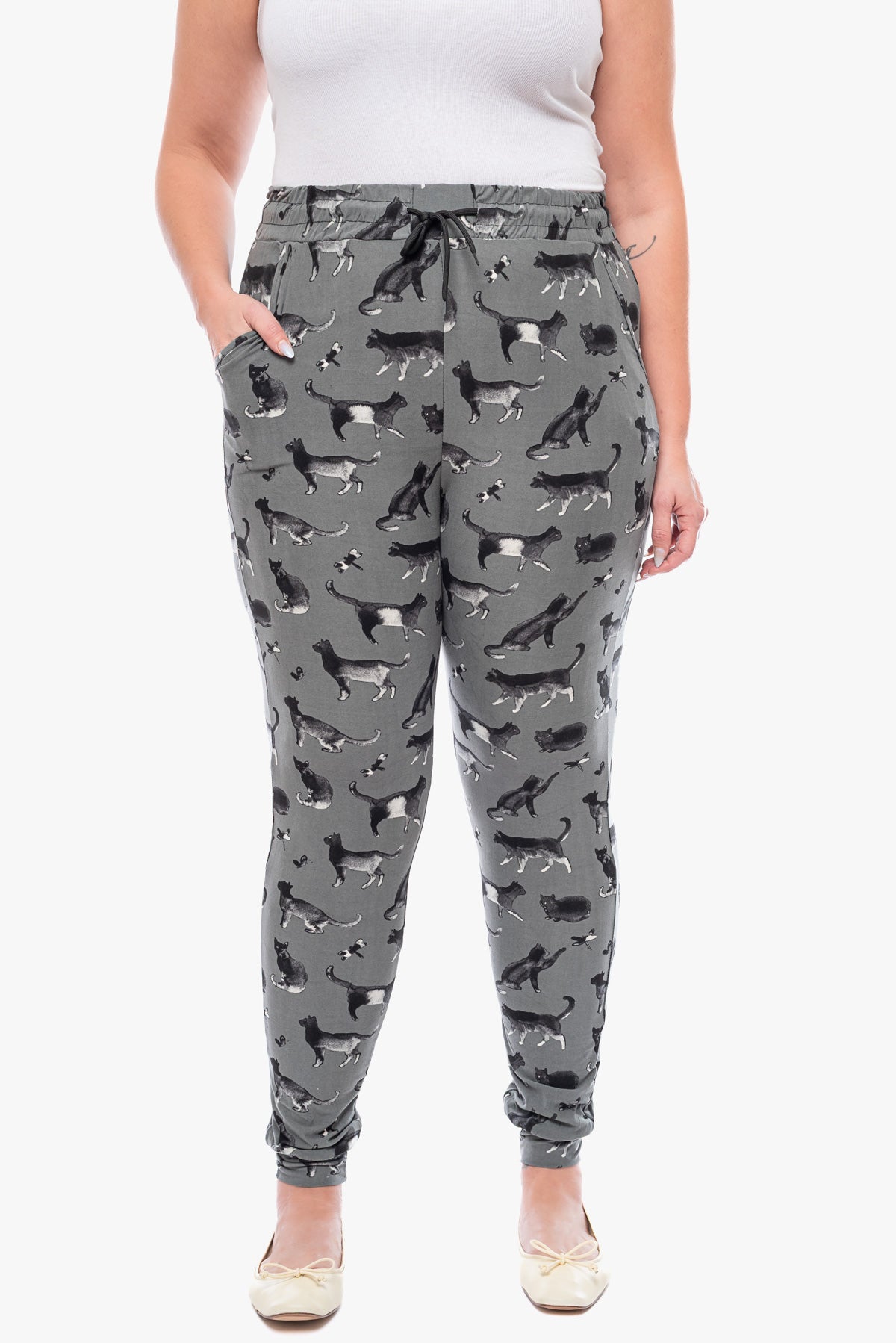 מכנסי SHIRLEY_821 חתולים