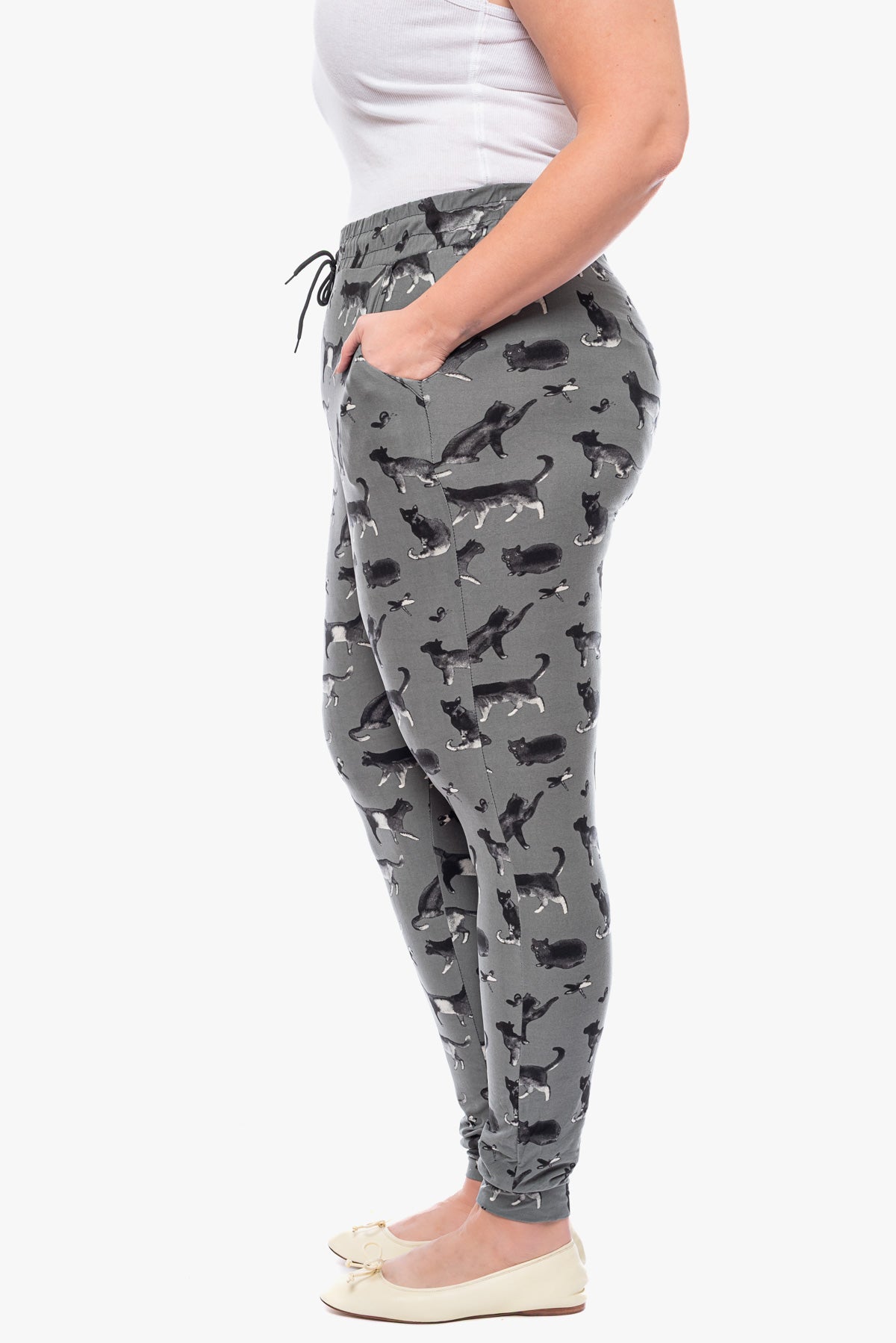 מכנסי SHIRLEY_821 חתולים