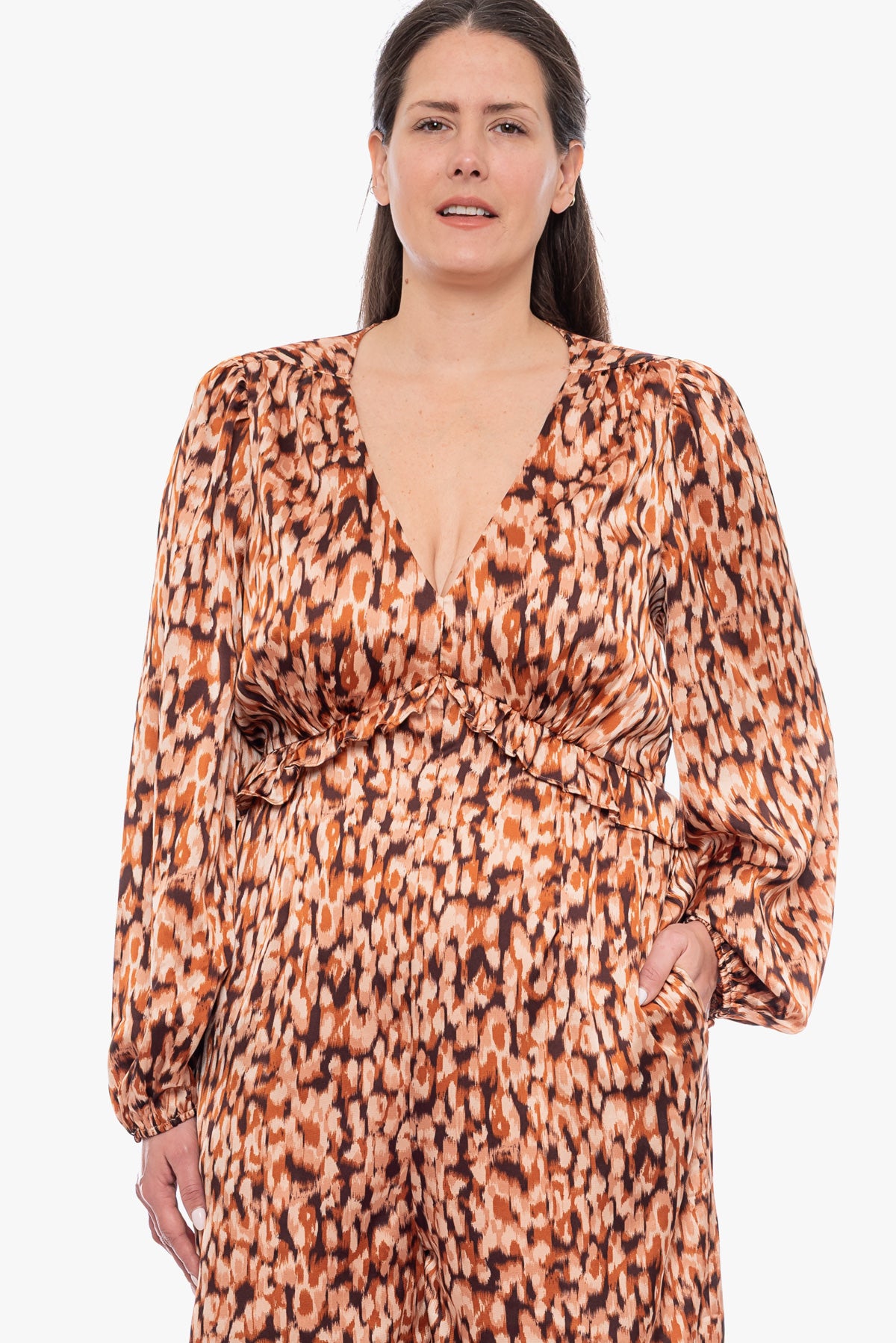 אוברול NADIA פרינט