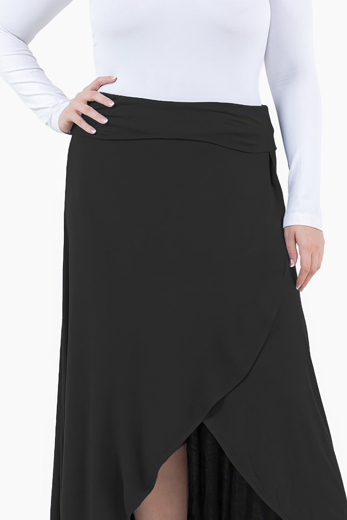 חצאית מקסי MAUREEN שחורה