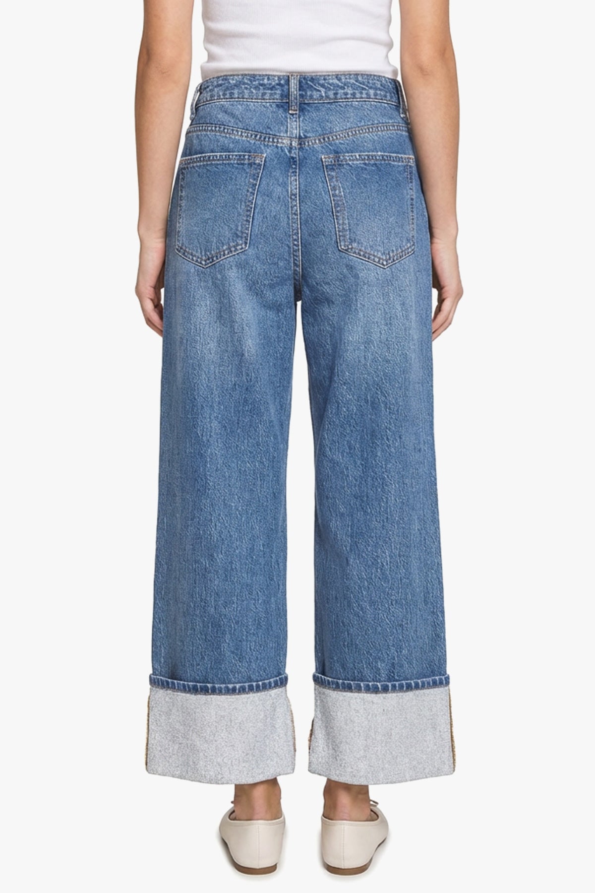 ג'ינס MICHELLE רחב כהה